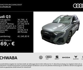 AUDI Q3 S LINE 35 TDI S TRONIC