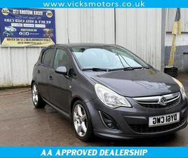 VAUXHALL CORSA 1.7 CDTI ECOFLEX SRI EURO 5 5DR
