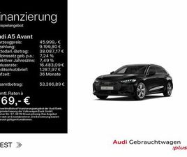 AUDI A5 AVANT TDI*NAVI*LED*B&O*HUD*KAMERA*SHZ*PDC
