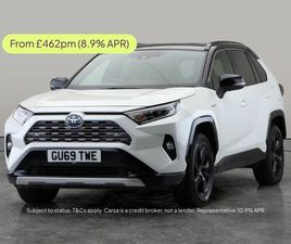 TOYOTA RAV4 2.5 VVT-H DYNAMIC SUV 5DR PETROL HYBRID CVT EURO 6 (START/STOP) (218 PS)