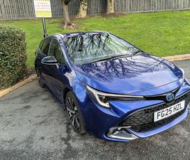 TOYOTA COROLLA DESIGN ESTATE'S 1.8 VVT-H DESIGN TOURING SPORTS CVT EURO 6 (START/STOP) 5DR