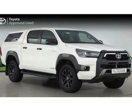 TOYOTA HILUX INVINCIBLE X PICKUP'S 2.8 D-4D INVINCIBLE X AUTO 4WD EURO 6 (START/STOP) 4DR