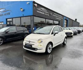 FIAT 500 1.2 69 LOUNGE TOIT PANO LED TEL CLIM RADAR AR