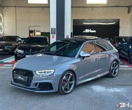 AUDI RS3 SPORTBACK 8V2 2.5L TFSI 400CV QUATTRO S-TRONIC / NARDO / TOIT OUVRANT /
