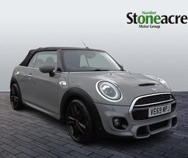 MINI CABRIO COOPER S 2019 MINI CONVERTIBLE 2.0 COOPER S SPORT II 2DR CONVERTIBLE PETROL MANUAL