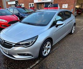 VAUXHALL ASTRA 1.4I TURBO SRI EURO 6 5DR
