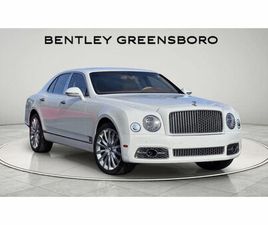BENTLEY MULSANNE CERTIFIED 2017 BENTLEY MULSANNE GREENSBORO NC 27407