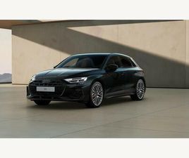 AUDI A3 SPORTBACK S3 2.0 TFSI BLACK EDITION SPORTBACK S TRONIC QUATTRO EURO 6 (START/STOP) 5DR