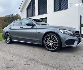 MERCEDES-BENZ C-RAZRED C 350 E•AMG•BURMESTER•LED•ALU19•2XPDC•USNJE