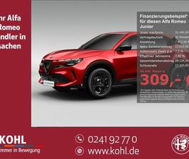 ALFA ROMEO JUNIOR IBRIDA ALFA ROMEO JUNIOR IBRIDA TI 1.2 VGT 48V-HYBRID 145PS KEYLES