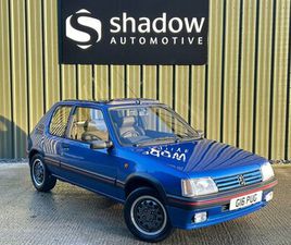 PEUGEOT 205 1990 (6P) 1.6L 3D 105 BHP 3DOOR