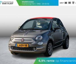 FIAT 500 C - 1.2 STAR L ROSSO CABRIODAK L AUTOMAAT
