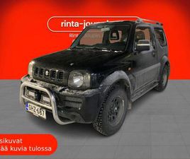 SUZUKI JIMNY SUZUKI JIMNY 1,3 4WD JLX AC 3D - TODELLA SIISTI HARVINAISUUS! / 2XRENKAAT / VETOKOUKKU / LOHKOLÄMMITIN / 2 X AVAIN
