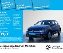 POLO STYLE 1.0 TSI IQ.LIGHT NAVI PARKPILOT APPCONNECT 5-GANG