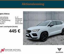 CUPRA ATECA VZ 300PS/ AHK/ NAVI/ SHZ/ ACC/ EL. HECCKL.