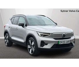 VOLVO EX40 VOLVO EX40 185KW EXTENDED RANGE PLUS 78KWH 5DR AUTO