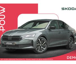 SKODA OCTAVIA 1.5 TSI 150PK DSG MHEV SPORTLINE BUSINESS | MATRIX LED | STUURWIEL VERWARMD | 18
