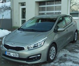 KIA CEE'D 1.4 CVVT LIMITÁLT SZERVÍZKÖNYV-ÜLÉS É...