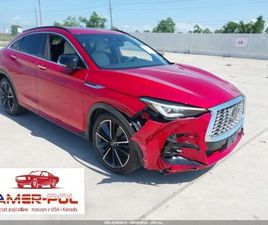 INFINITI QX55 SENSORY AWD 2022, OD UBEZPIECZALNI 2.0 BENZYNA 268KM