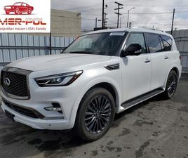 INFINITI QX80 LUXE 2022 5.6L 5.6 BENZYNA 400KM