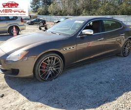 MASERATI QUATTROPORTE 2016 S V6 3.0 BENZYNA 404KM
