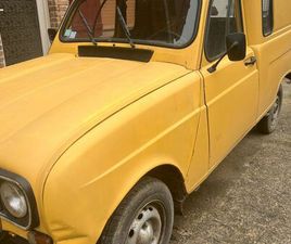 RENAULT 4L LA POSTE- 1987 - 103000 KM - CONTRÔLE TECHNIQUE OK