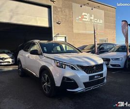 PEUGEOT 3008 1.2 PURETECH 130 GT START-STOP - COURROIE NEUVE - HISTORIQUE COMPLET PEUGEOT