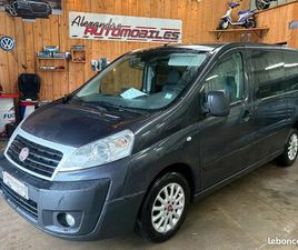 FIAT SCUDO LÔNG L2 H1 2.0L JTD 130CV 5 PLACES / 2 EME MAIN / 199 174 KILOMÈTRES