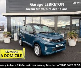 OFFRE LLD 208 EUROS /MOIS AIXAM CROSSLINE PACK DIESEL KUBOTA SANS FAP SANS ADBLUE DISPONIBLE CHEZ LEBRETON VOITURE SANS PERMIS ST GERMAIN DES FOSSÉS