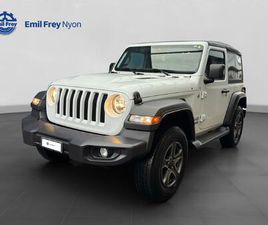 JEEP WRANGLER 2.0 TURBO SPORT: RÉSERVER UN ESSAI SUR ROUTE !