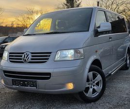 VW TRANSPORTER 2.5 TDI 131 К.С. 6 МЕСТА/ ДЪЛГА БАЗА / КЛИМАТИК
