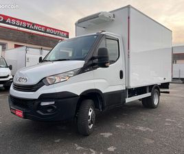 DAILY 35C14 CHÂSSIS CABINE ROUES JUMELÉES 2.3L 140 CH FRIGORIFIQUE + CLIM AVEC PORTE LATÉRALE & HAYON ÉLÉVATEUR 750 KG / FRIGO FONCTIONNANT SUR ROUTE ET SECTEUR