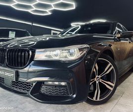 BMW SÉRIE 7 740D 3.0L 320CH M SPORT + TOIT OUVRANT + CAMERA 360 DEGRES + SIEGES ELECTRIQUES / CHAUFFANTS + HARMAN/KARDON + GARANTIE 12 MOIS