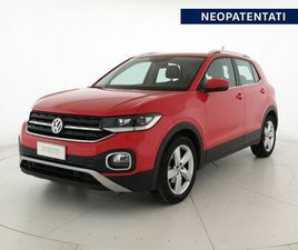 VOLKSWAGEN T-CROSS 1.0 TSI ADVANCED 115CV DSG