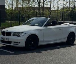 BMW SERIE 1 CABRIOLET 118 BMW SÉRIE 1 E88 CABRIOLET 118I BLANCHE - ÉTAT EXCEPTIONNEL