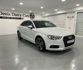 AUDI A3 BERLINA (182) A3 S TRONIC 1.4TFSI SALOON LOW KMS UPGRADED WHEELS, VW/AUDI SPECIALISTS WWW.DENISDARCYCARS.IE