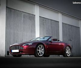 ASTON MARTIN V8 VANTAGE ROADSTER 4.3I SPORTSHIFT ROUGE MERLOT + ECHAPPEMENT SPORT + PACK CARBONE