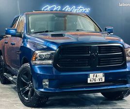 DODGE RAM 1500 5.7 V8 395 FLEXFUEL HEMI CREW CAB SPORT - GARANTIE 12 MOIS - EXCELLENT ÉTAT - SUIVI EXEMPLAIRE