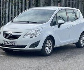 VAUXHALL MERIVA 2012 (12) 1.4 16V ACTIVE EURO 5 5DR
