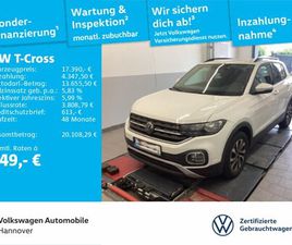 T-CROSS 1.0 TSI ACTIVE BSD ACC LED DIG.COCKPIT SHZ PDC