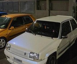 RENAULT SUPER 5 GT TURBO RENAULT 5 GT TURBO