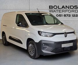 CITROEN BERLINGO LWB ENTERPRISE PLUS FROM €109 PER WEEK