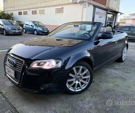 AUDI A3 CABRIO AUDI A3 CABRIO 1.6 TDI 105 CV CR AMBITION