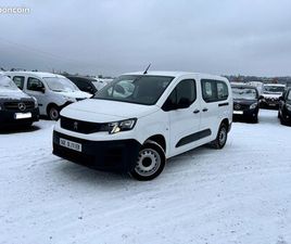 PEUGEOT PARTNER PEUGEOT PARTNER LONG 950KG BLUEHDI 100CH PRO - 3 PLACES