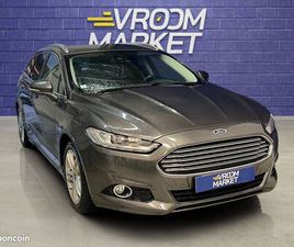 FORD MONDEO SW 2.0 TDCI 180 TITANIUM VOLANT CHAUFFANT-SIÈGES CHAUFFANTS-FEUX ADAPTATIF-ENTRETIEN FORD-COURROIE DE