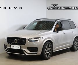 VOLVO XC90 T8 VOLVO XC90 T8 AWD LONG RANGE HIGH PERFORMANCE ULTRA PRO DARK AUT - TEHDASTAKUU+VOLVO SELEKT TAKUU 24KK / ADAPT VAKIONOP / B&W / ILMAJOUSET / HIEROVAT/TUUL NAHKA