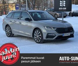 SKODA OCTAVIA WAGON RS SKODA OCTAVIA COMBI 1,4 TSI PHEV RS IV DSG AUTOM. - #KORKO 2,99% + KULUT - #ACC #MERKKIHUOLLETTU #MATRIX