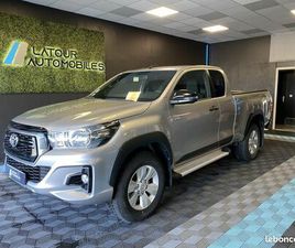 TOYOTA HILUX PICK UP X-TRA CABINE - 2.4L D - 4X4 (MY20) - PHASE 2 - FINITION LÉGENDE - GARANTIE 12 MOIS