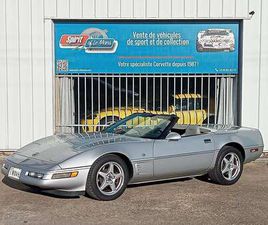 CORVETTE C4 CABRIOLET CHEVROLET CORVETTE C4 CABRIOLET COLLECTOR EDITION