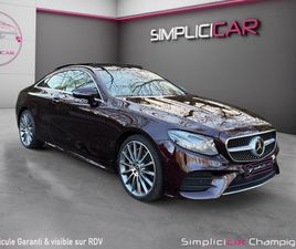 MERCEDES CLASSE E COUPE E 200 MERCEDES CLASSE E COUPE 200 9G-TRONIC 4-MATIC FULL OPTIONS -PACK AMG LINE -INTÉRIEUR-CUIR-SIÈGES CHAUFFANTS-BURMESTER SOUND